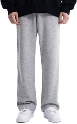 Code yellow Solid Men & Women Grey Track Pants