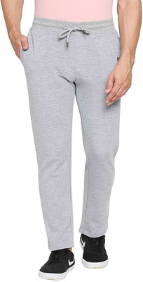 BASICS Solid Men Grey Track Pants