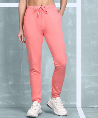 METRONAUT Solid Women Pink Track Pants