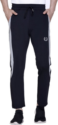 Leebonee Solid Men Black Track Pants
