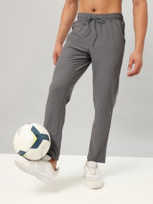 TECHNOSPORT Solid Men Grey Track Pants