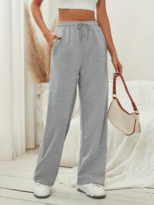 Daphne Maurier Loose Fit Women Grey Trousers