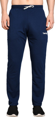 Burdy Solid Men Blue Track Pants