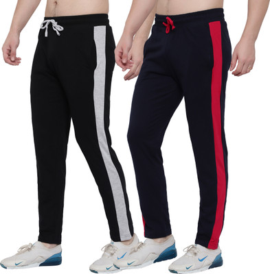 FASHA Striped Men Multicolor Track Pants