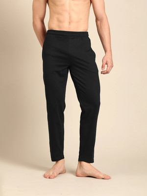 Pepe Jeans Solid Men Black Track Pants