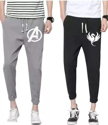 YFB Printed Men Multicolor Track Pants