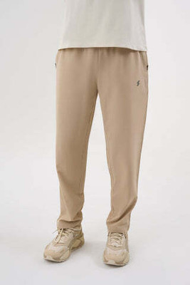 DCYPHR Solid Men Beige Track Pants