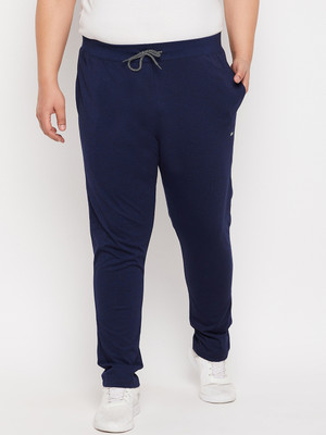 Adobe Solid Men Blue Track Pants