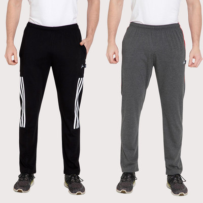 Zeffit Self Design Men Multicolor Track Pants
