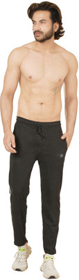 Ikon Solid Men Grey Track Pants