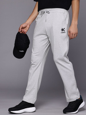HRX by Hrithik Roshan Printed Men Grey Track Pants