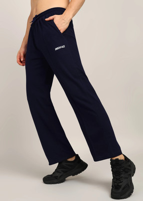GNOCKFACE Solid Men Blue Track Pants