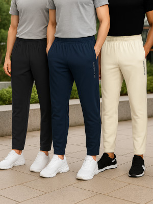 Bullmer Solid Men Multicolor Track Pants