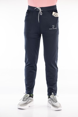 DREAMS AND DESIGN Solid Men Blue Track Pants