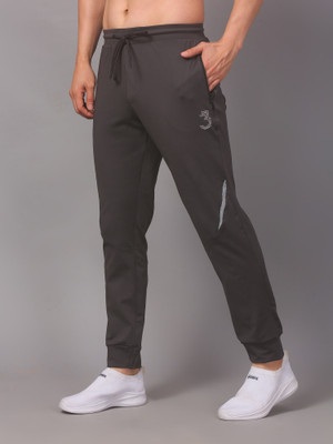 NEXGEN CLUB Solid Men Black Track Pants