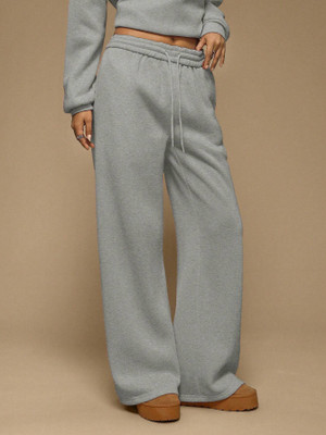 Dockstreet Solid Women Grey Track Pants