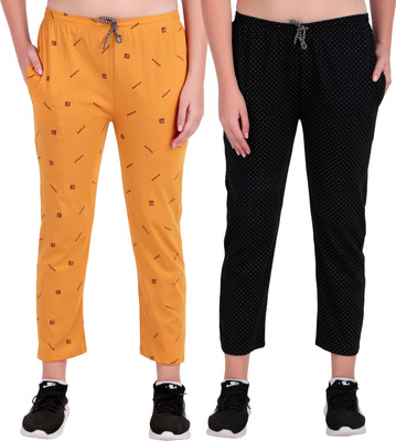 DSKIP COLLECTION Printed Women Multicolor Track Pants