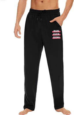 Peach Blossom Solid Men Multicolor Track Pants