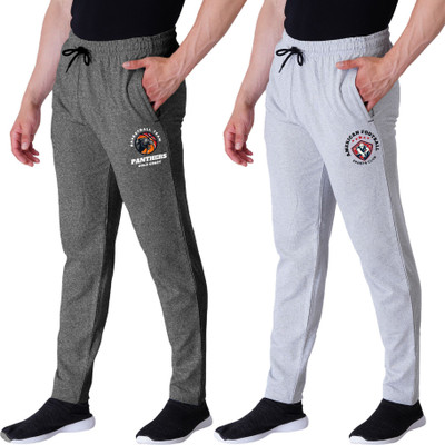 Kartblack Printed Men Grey Track Pants