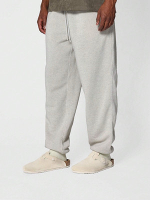 Dockstreet Solid Men Grey Track Pants