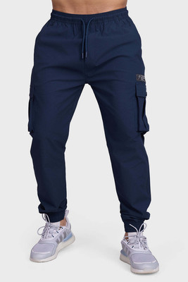 FuaarK Solid Men Blue Track Pants