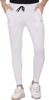 Leebonee Solid Men Grey Track Pants