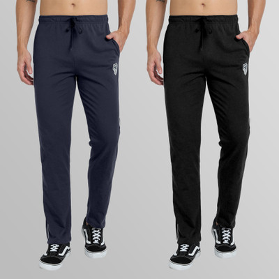 FTX Solid, Printed Men Multicolor Track Pants