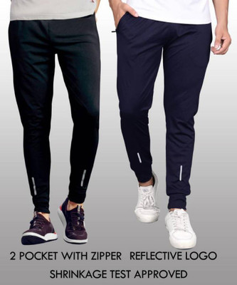 ALPHINE Solid Men Multicolor Track Pants