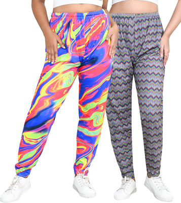 altius Printed Women Multicolor Track Pants