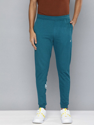 HRX by Hrithik Roshan Printed Men Green Track Pants