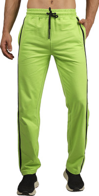 WEARDUDS Self Design Men Light Green Track Pants