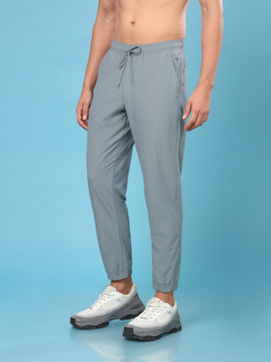 TECHNOSPORT Solid Men Grey Track Pants