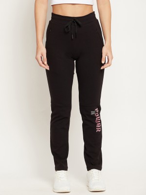 MADAME M SECRET Solid Women Black Track Pants