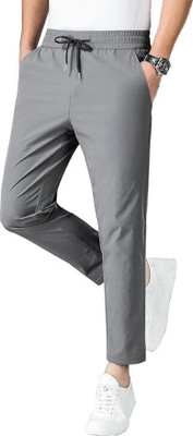 mahankmk Self Design Men Black Track Pants