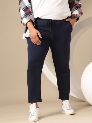 Sztori Solid Men Blue Track Pants