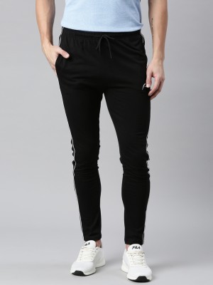 PROLINE Solid Men Black Track Pants