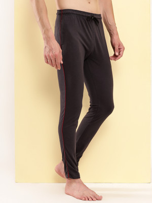 TT Solid Men Grey Track Pants