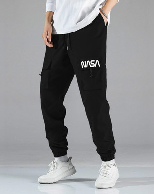 EyeBogler Solid Men Black Track Pants