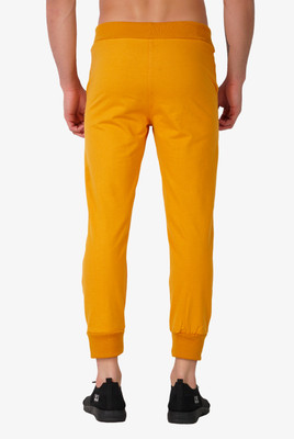 Wild Magic Printed Men Yellow Track Pants