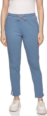 Coppersmith Striped Women Light Blue Track Pants