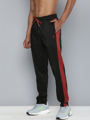 HRX by Hrithik Roshan Solid Men Black Track Pants