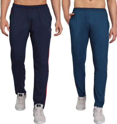 Zeffit Printed Men Black, Light Blue, Dark Blue Track Pants