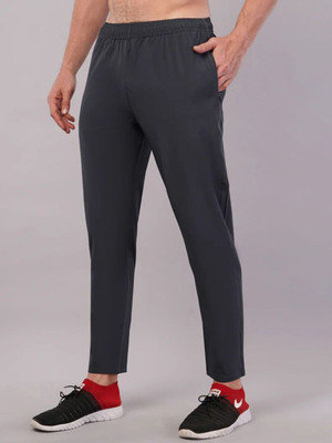 Moda Rapido Solid Men Grey Track Pants