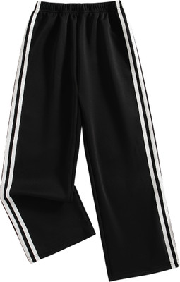 Dockstreet Self Design Women White Track Pants