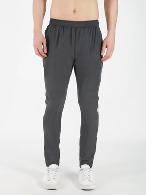 GOTO Striped Men Grey Track Pants