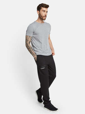 Octave Solid Men Grey Track Pants
