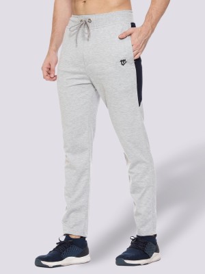 MARK LEUTE Colorblock Men Grey Track Pants