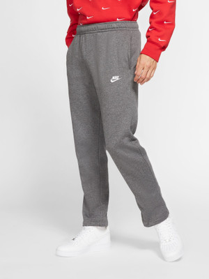 NIKE Solid Men Grey Track Pants