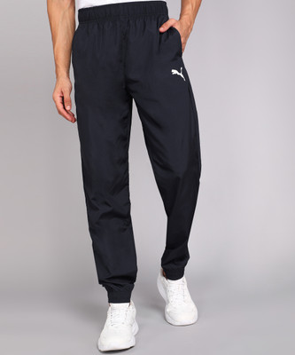 PUMA Woven Pants CH Solid Men Blue Track Pants