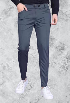 Nitya TrackP Solid Men Grey Track Pants